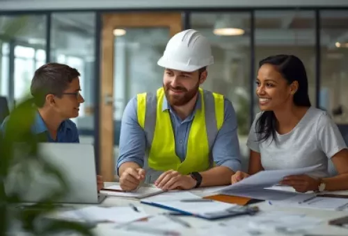 Gestión de seguridad y salud en obras y proyectos arquitectónicos realizada por MCM