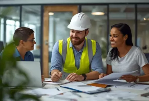 Gestión de seguridad y salud en obras y proyectos arquitectónicos realizada por MCM